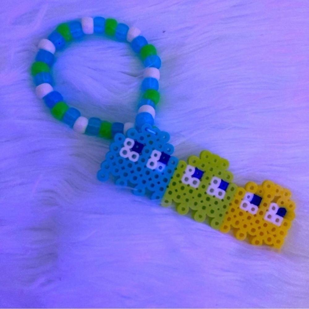 Rave Kandi Perler Bracelet